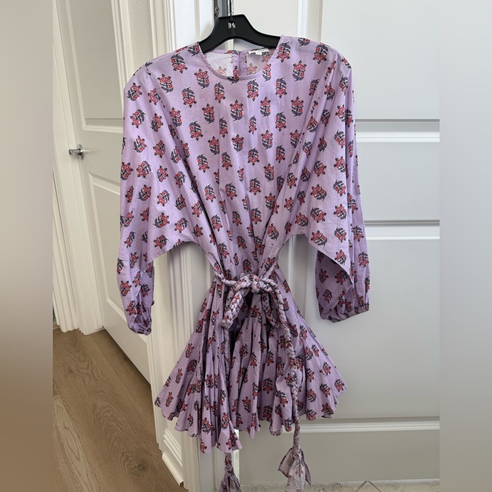 RHODE Ella Lavender Floral Dress